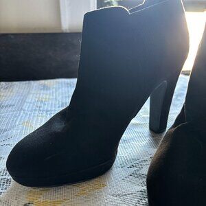 High heel ankle boots